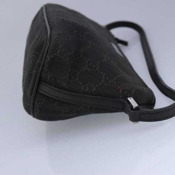 GUCCI GG Canvas Pouch Brown Silver 07198 Auth 98923 - Picture 4 of 16